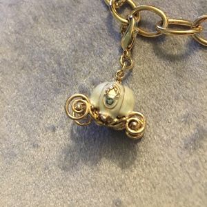 Disney Cinderella Pumpkin Chariot Wagon - Gold C